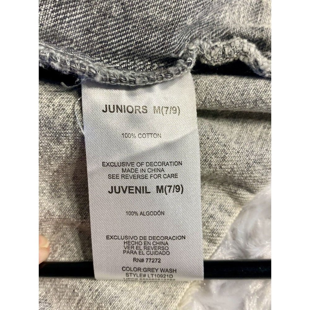 Harry Potter Quidditch Captain Jean Jacket Size M Grey Denim - Picture 11 of 14
